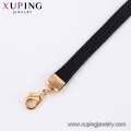 44449 Xuping Bijoux Newly Ventes Chaudes Élégant En Cuir Collier Ras Du Cou Avec Cuillère En Forme